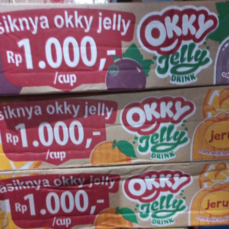 

OKKY JELLY DRINK DUS (isi 24)