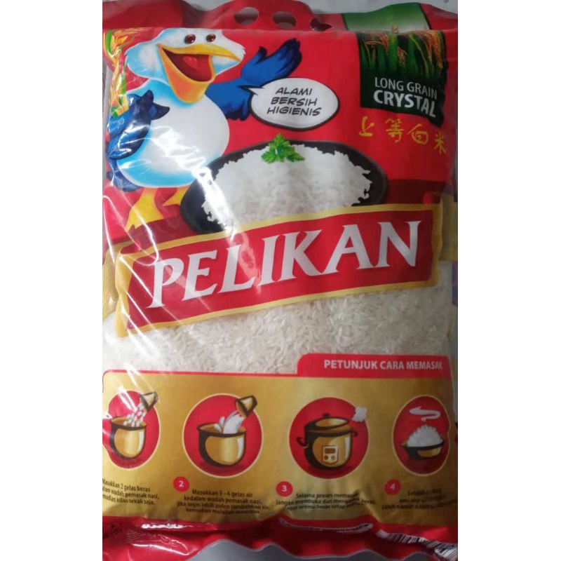 

Beras pelikan 5 Kg