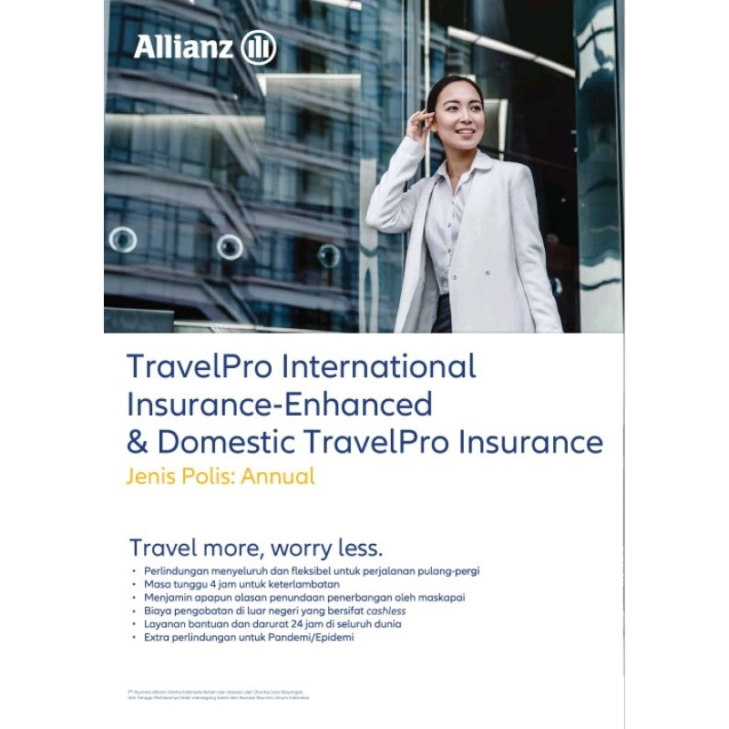 Asuransi Perjalanan Allianz TravelPRO - Annual Plan