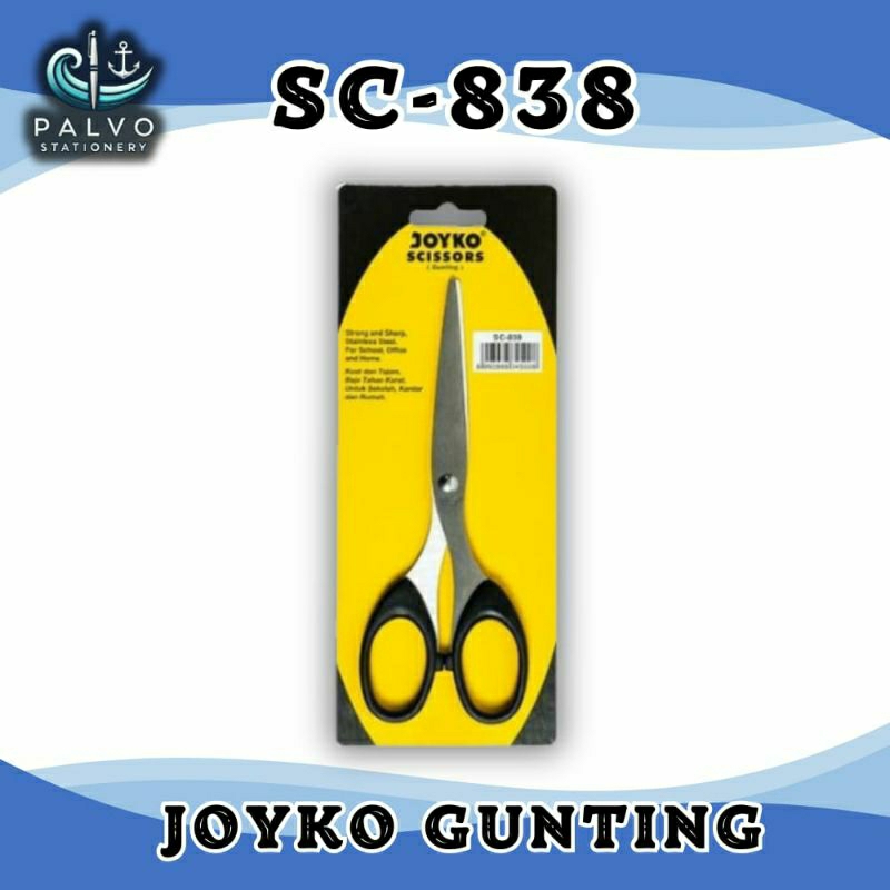 

GUNTING JOYKO SC-838 /GUNTING SEDANG STAINLESS STEEL / ALAT POTONG
