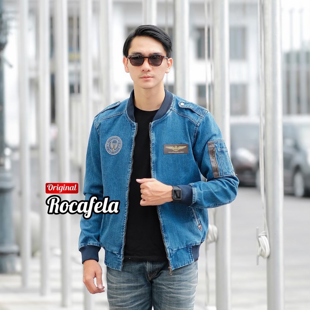 Jaket Jeans Denim Bmbr Rcfl Terbaru / Jaket Denim / Jaket Pria Wanita / Jaket Terbaru / Jaket Terlar