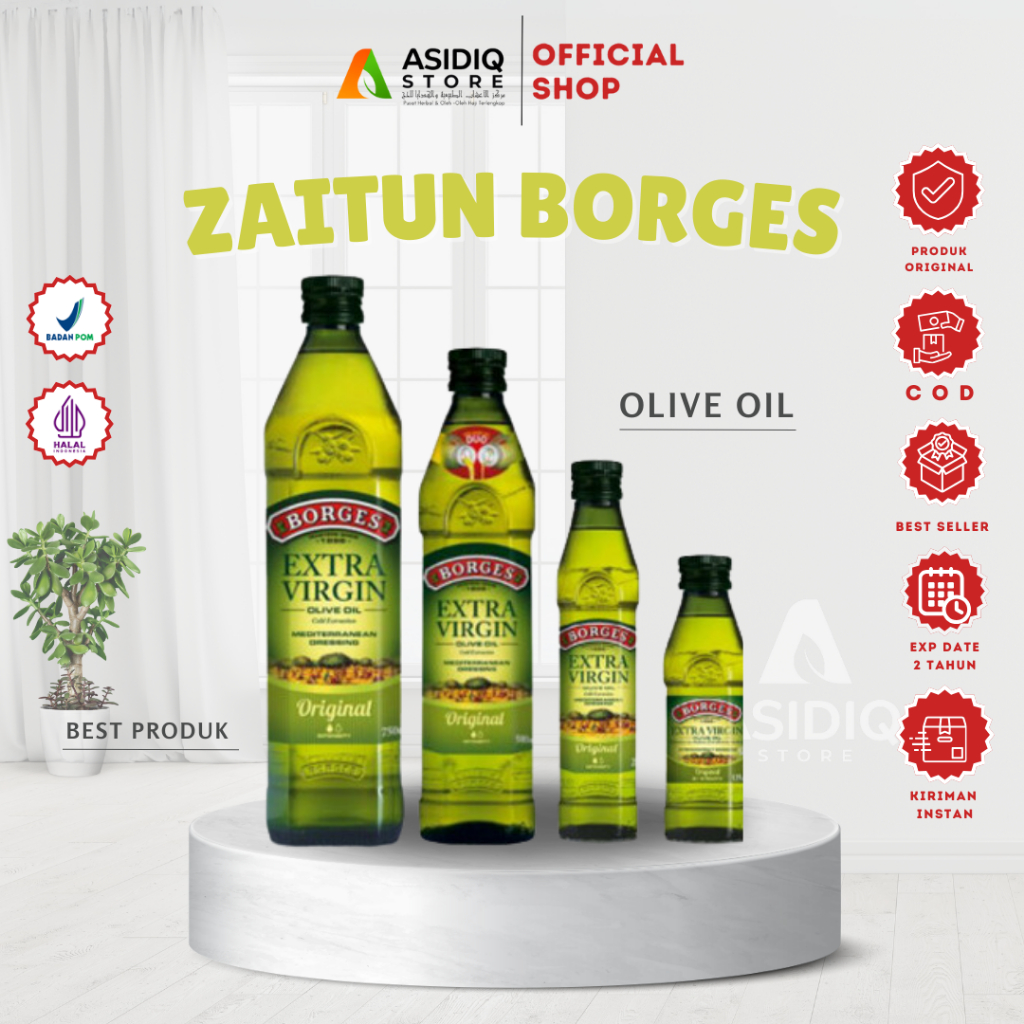 

BORGES - Extra Virgin Olive 500 ml Murni Minyak Zaitun