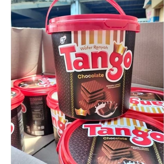 

Tango Chocolate Water karton isi 6 jar exp Jan 2026