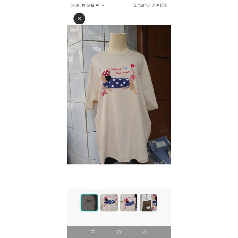 Blouse oversize december bangkok
