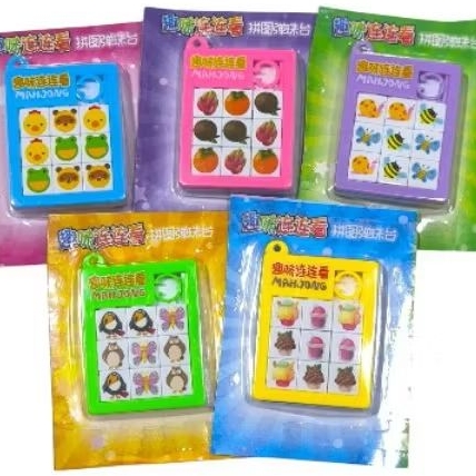 Puzzle geser besar mainan edukasi anak karakter