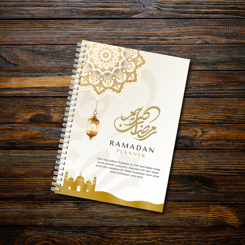 

[Jurnal/Agenda/Planner A5 60 lembar] Buku Jurnal dan Planner Ramadhan buku tulis diary