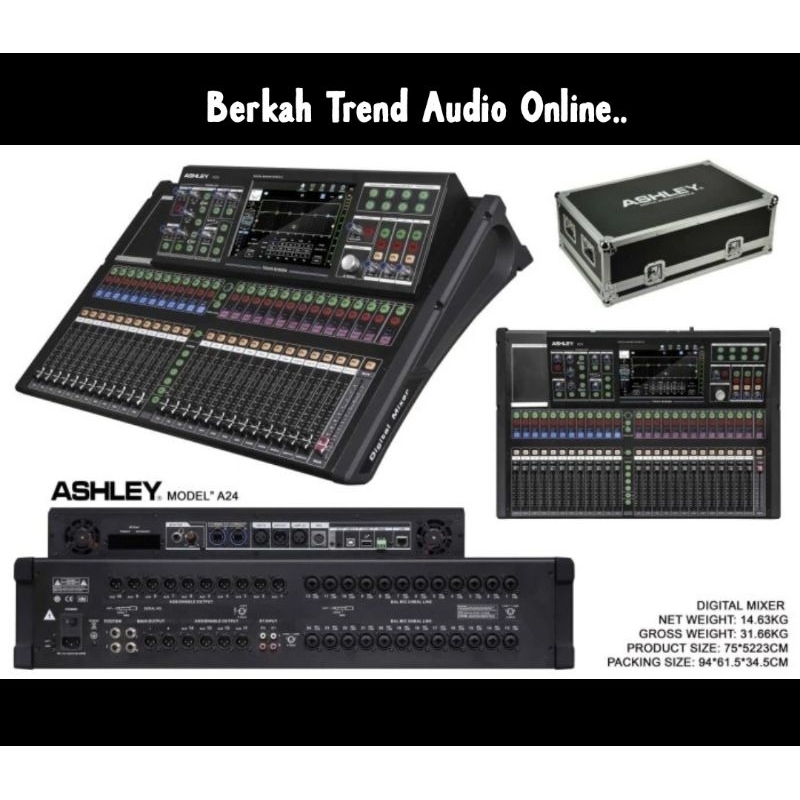 Mixer Audio Systeam Digital Ashley A24 Original