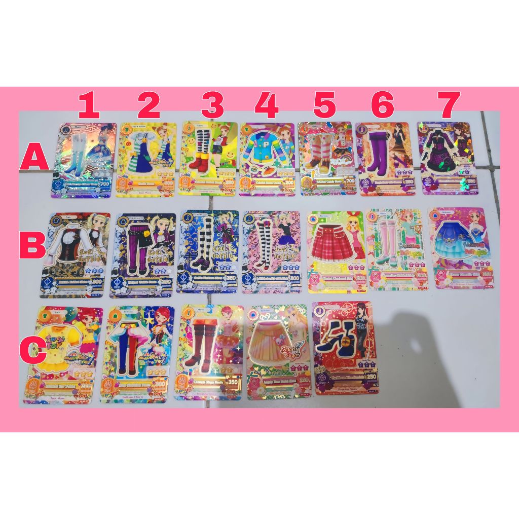 Kartu Aikatsu Ori Premium / Official Asli Dari Mesin Bebas Pilih