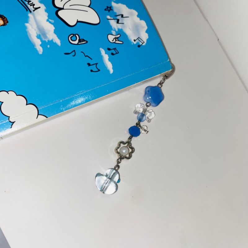 

bookmark 3D handmade beads accesorieses pembatas buku novel kolbuk album by kya's studio