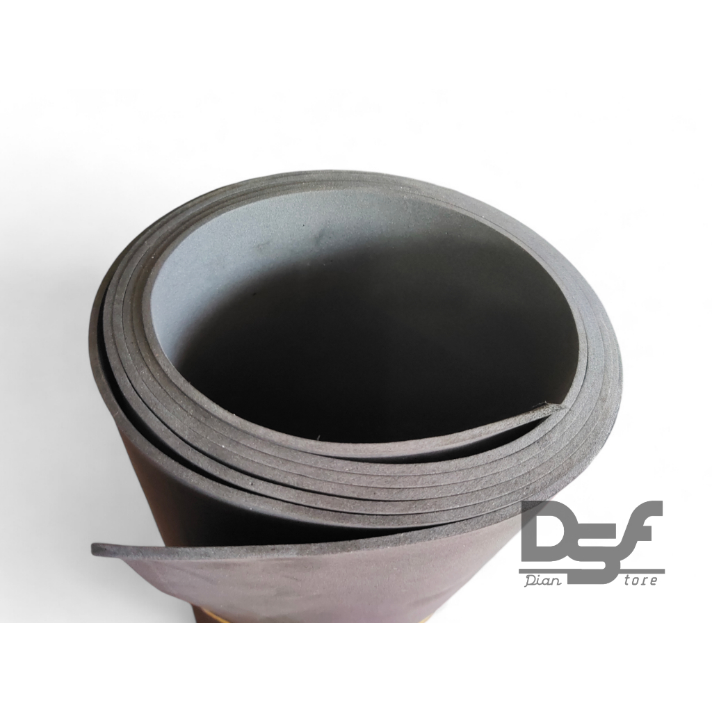 Spon Ati 2mm / Busa Ati 2mm / Spon eva Tebal 2mm hitam Ukuran 125 cm x 225 cm