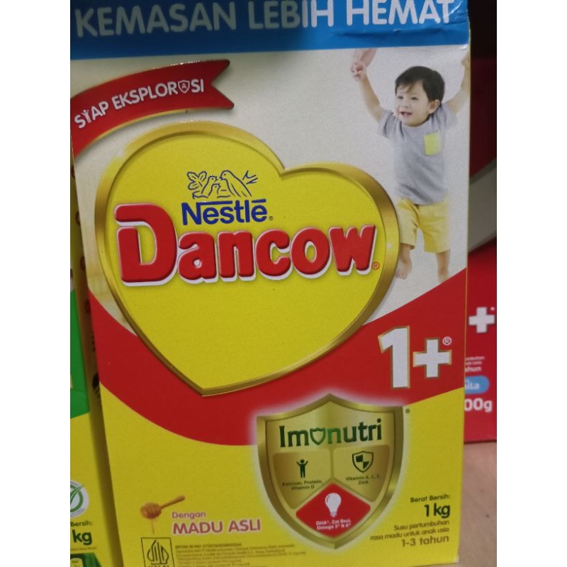 

Nestle Dancow 1+ 3+ Susu Pertumbuhan Rasa Madu, Vanila 1kg