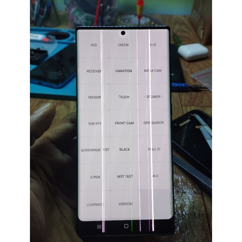 LCD+frame SAMSUNG NOT 20 ULTRA ORIGINAL COPOTAN