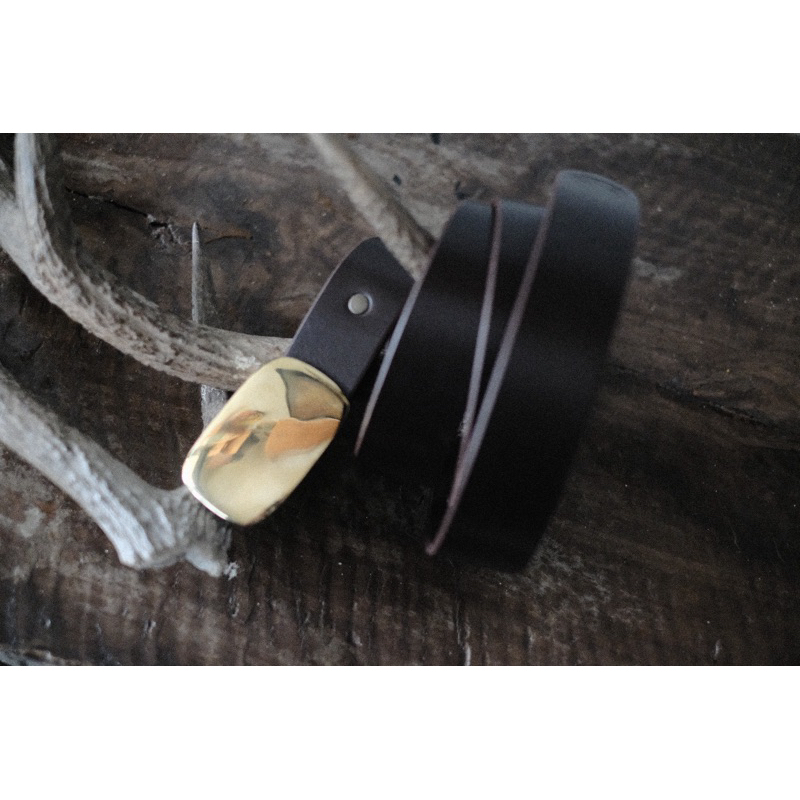 siege leather_flat belt_sabuk kulit