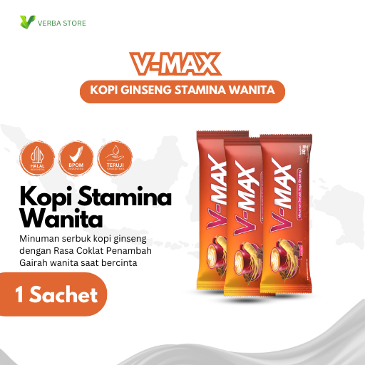 

Kopi VMAX Kopi Stamina Wanita Kopi Ginseng Rasa Coklat Penambah Gairah Wanita BPOM HALAL - ECER