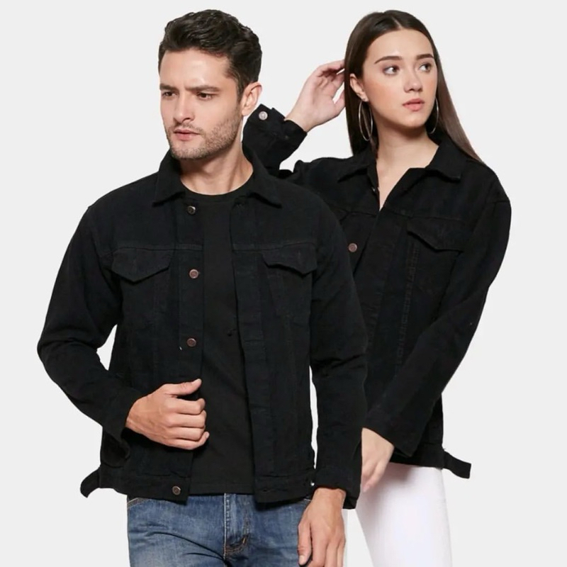 Jaket Jeans Couple Jaket Jeans Pasangan Jaket Jeans Cowok Cewek