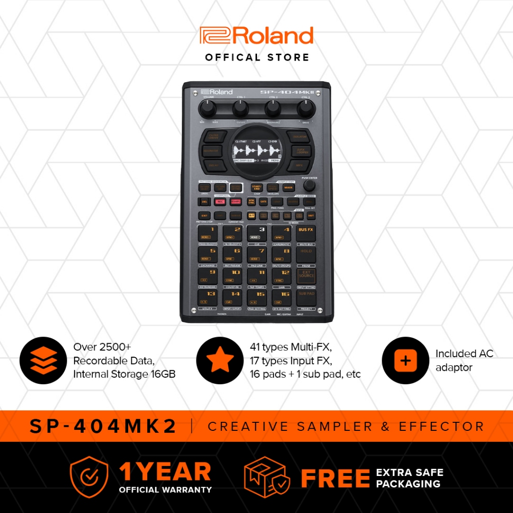 Roland SP-404 MKii Creative Sampler and Effector