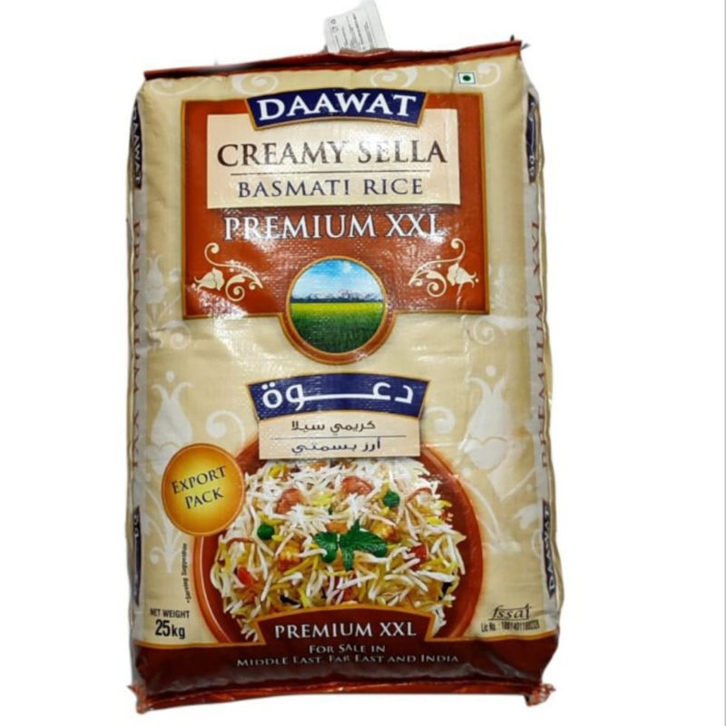 

Beras Basmati Daawat Creamy Sella - Kemasan Asli 25 kg