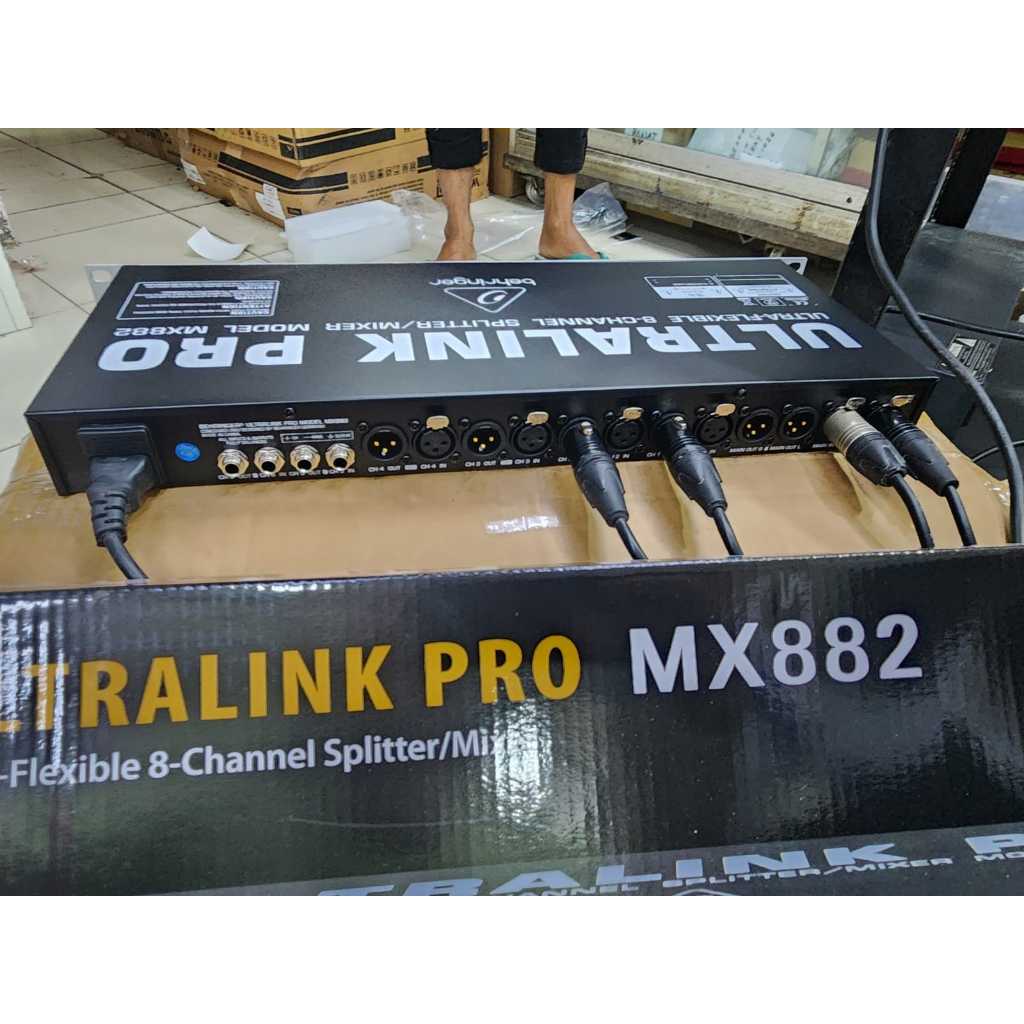 spliter mixer live sound behringer MX 882 / MX882 – China