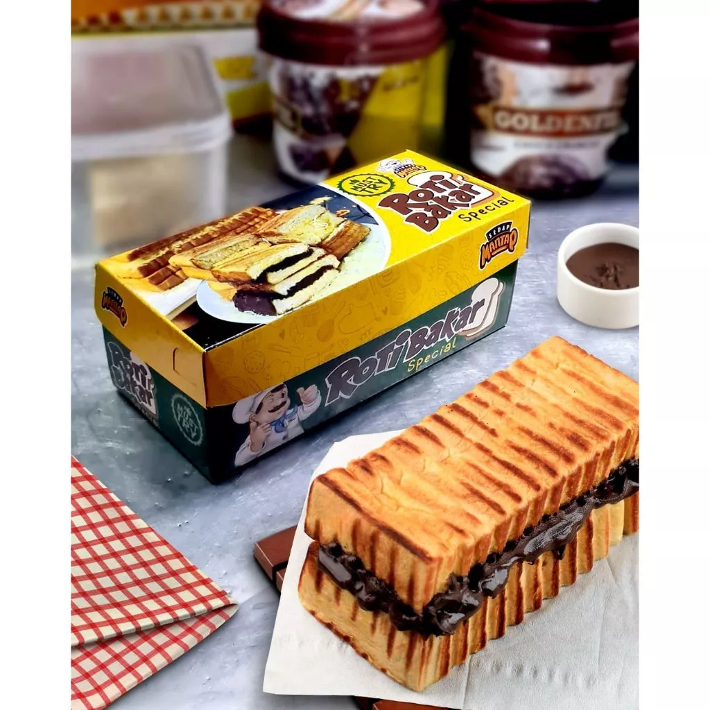 

Kardus Box Kotak Roti Bakar / Dus Kotak Roti Panggang Dus Roti Kukus 20x9x7,5 cm