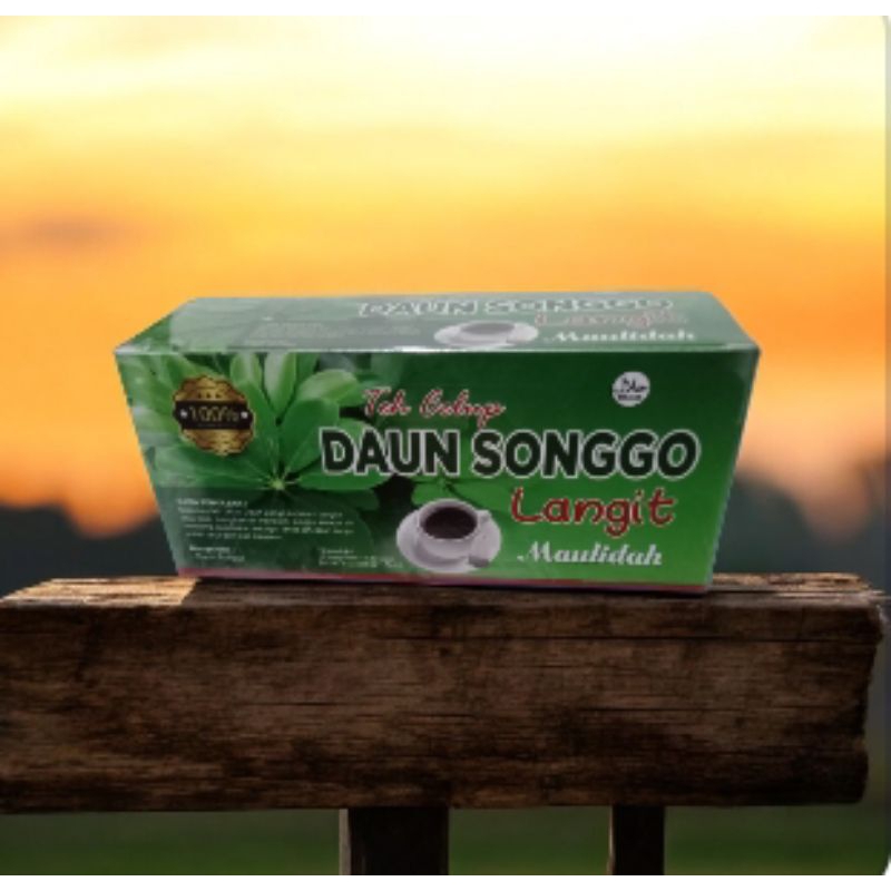 

Teh celup daun songgo langit//Teh celup daun songgo langit isi 20 kantong teh
