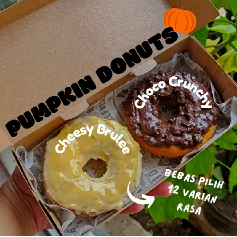 

DONAT LABU | PUMPKIN DONUTS