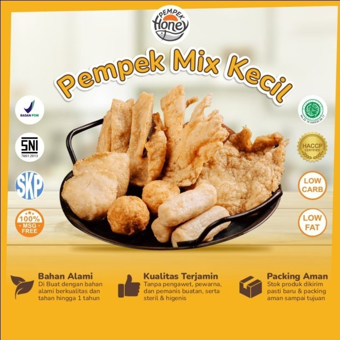 

Pempek Premium Mix Ordinary Ikan Tenggiri Premium