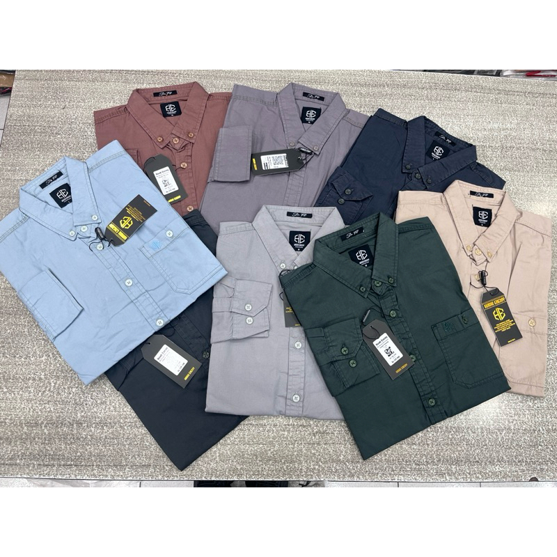 KEMEJA HAWK ENEMY (LENGAN PANJANG)