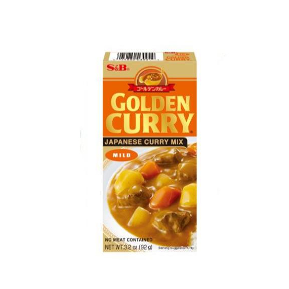 

S&B Golden Curry Sauce Mix Mild 92 Gram