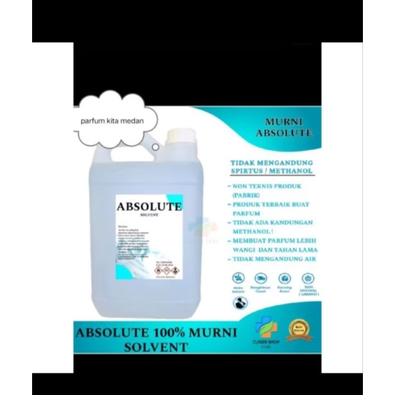 Absolute denat/ absolute food grade/ absolute 96 %/ campur parfum UK 5 liter