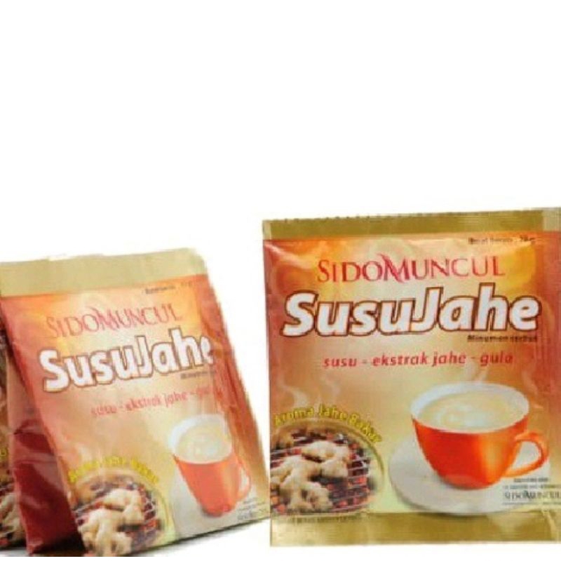 

susu jahe sidomuncul renceng isi 10 sachet