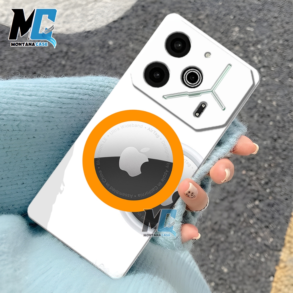 MONTANA CASE - Cassing Karet Hp Tecno Pova 6 | Tecno Pova 6 Pro - Casa Fusion Motif Ring Apple Silic