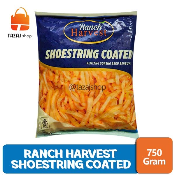 

Ranch Harvest Kentang Shoestring Coated - 750 Gram