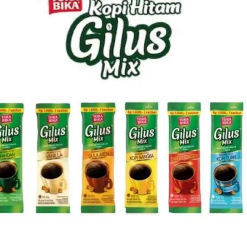 

Torabika gilus mix All varian 1 renceng 10 x 23 gr