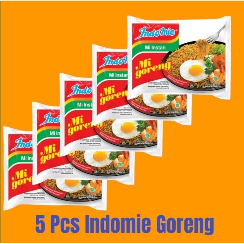 

5(Lima)Pcs Indomie