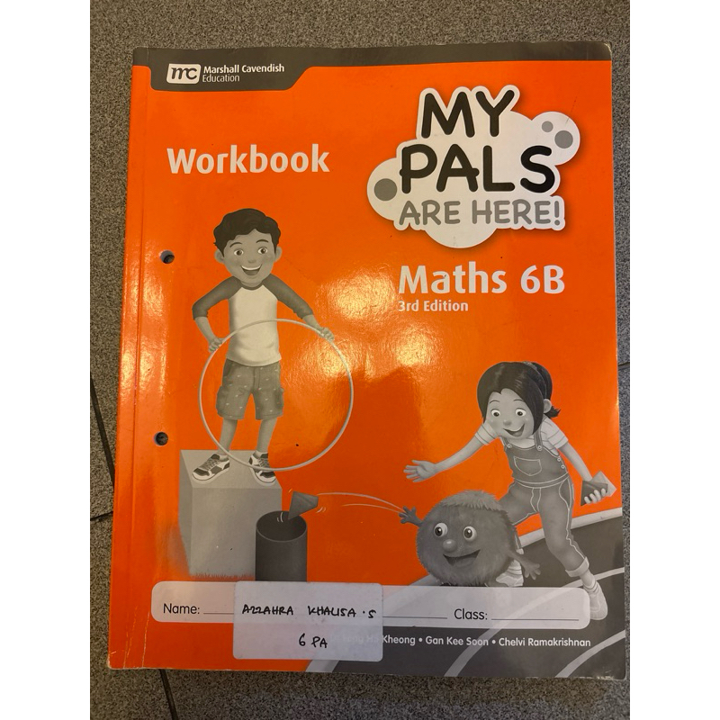 math workbook 6B