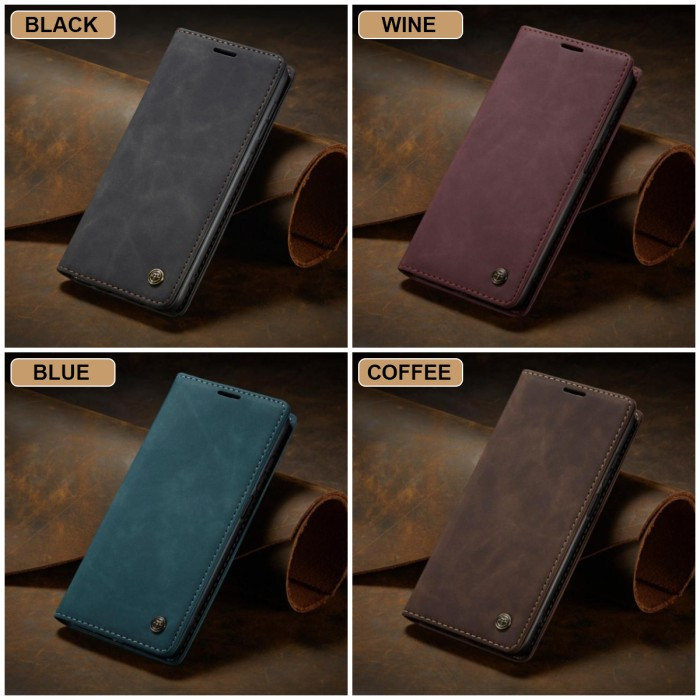 CASEME FLIP COVER case Samsung A30s A50 A50s casing hp leather dompet