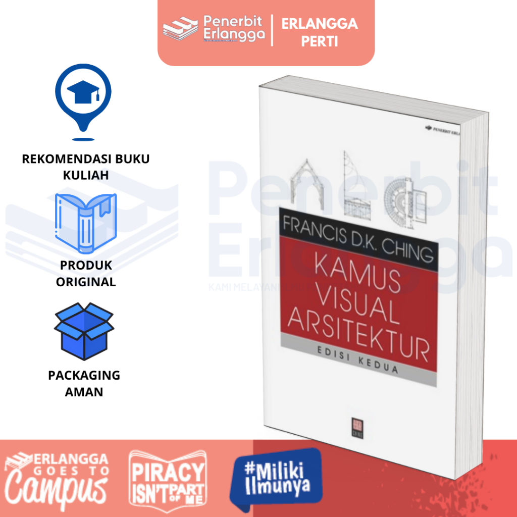 [Erlangga] Kamus Visual Arsitektur Edisi 2 - Francis D. K. Ching