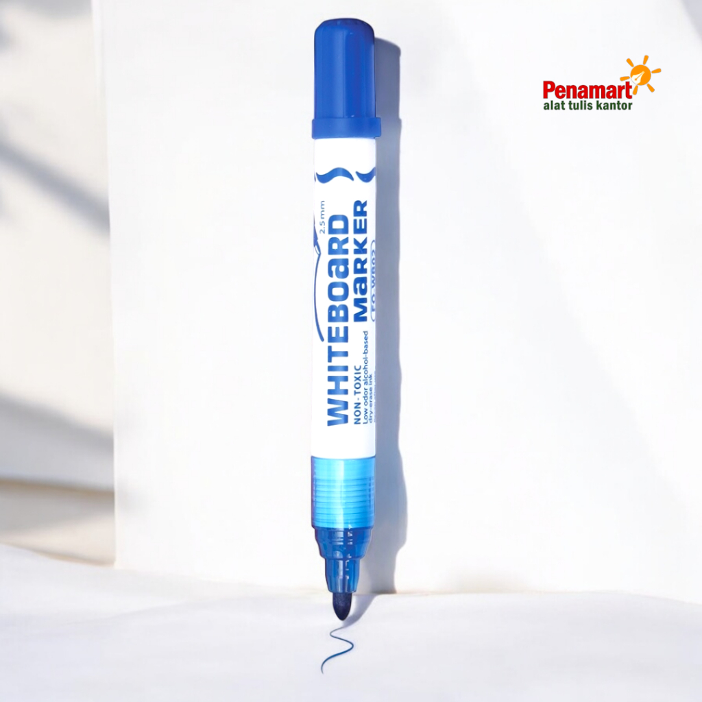 

FLEXOFFICE - Spidol Whiteboard Marker Non Toxic FO-WB02 (SM105T)