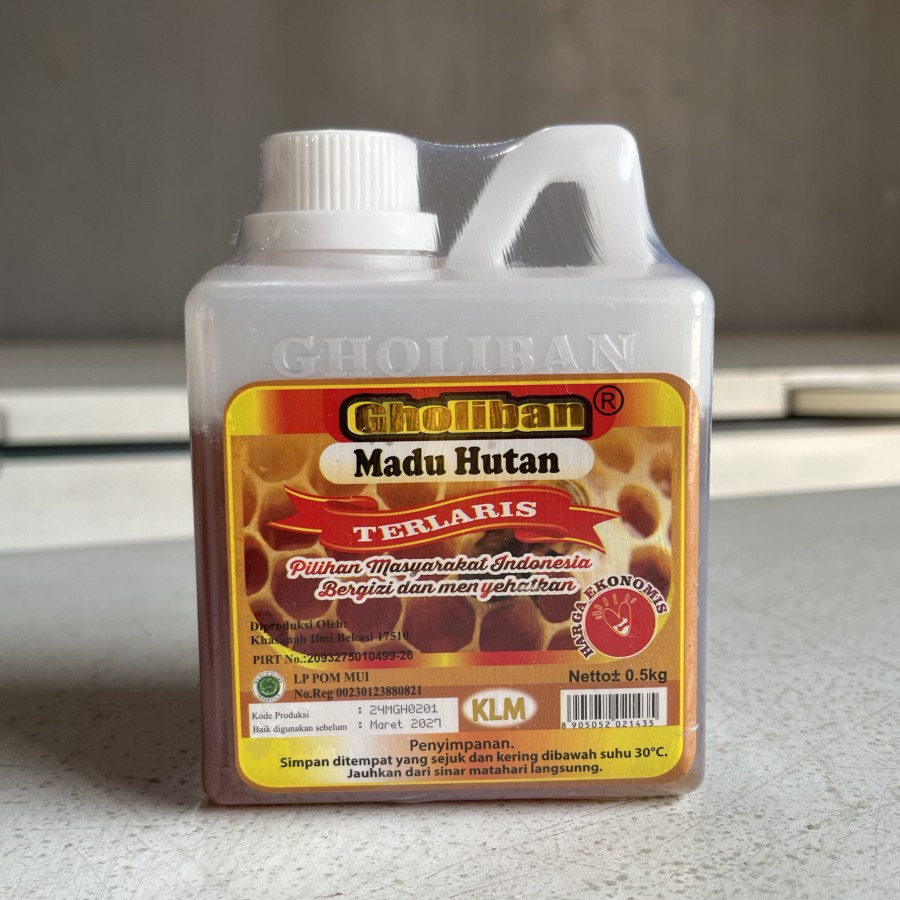 

Madu Gholiban - Madu Hutan Kalimantan KLM 500gr