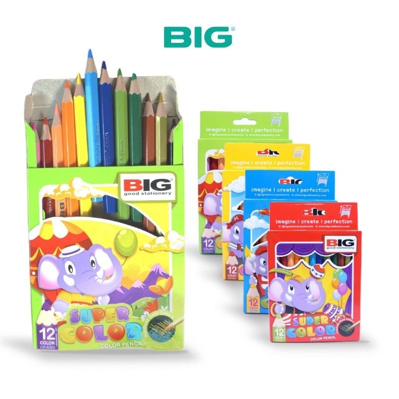 

pensil warna BIG kecil kanvas 12warna