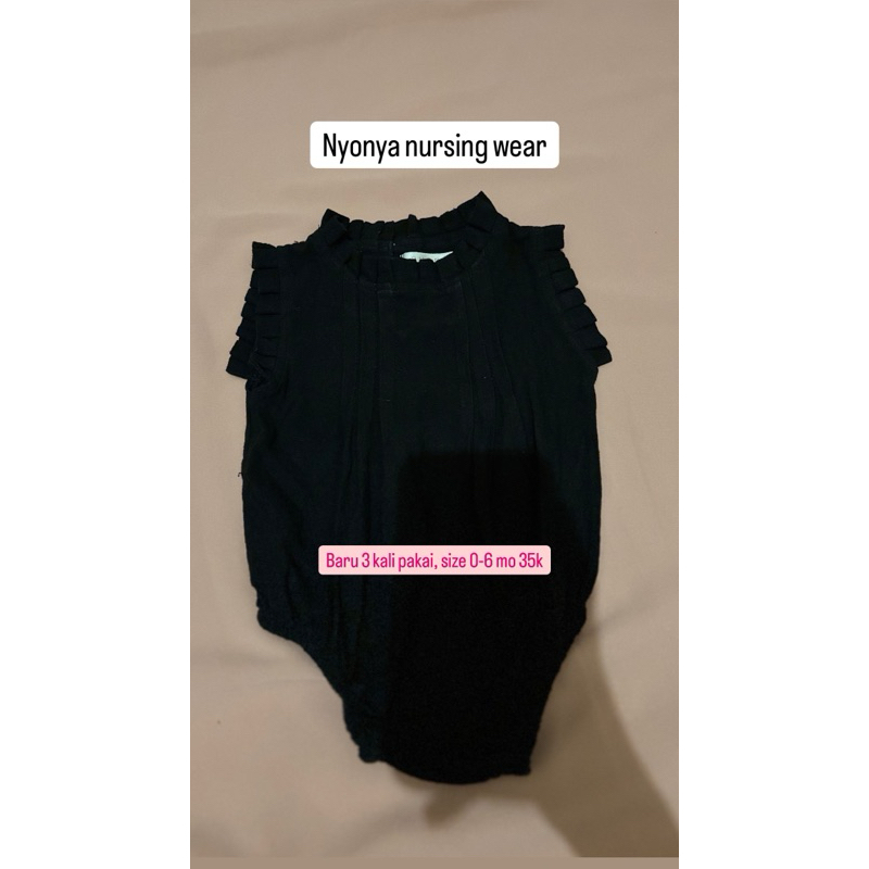 NYONYA NURSING WEAR PRELOVED