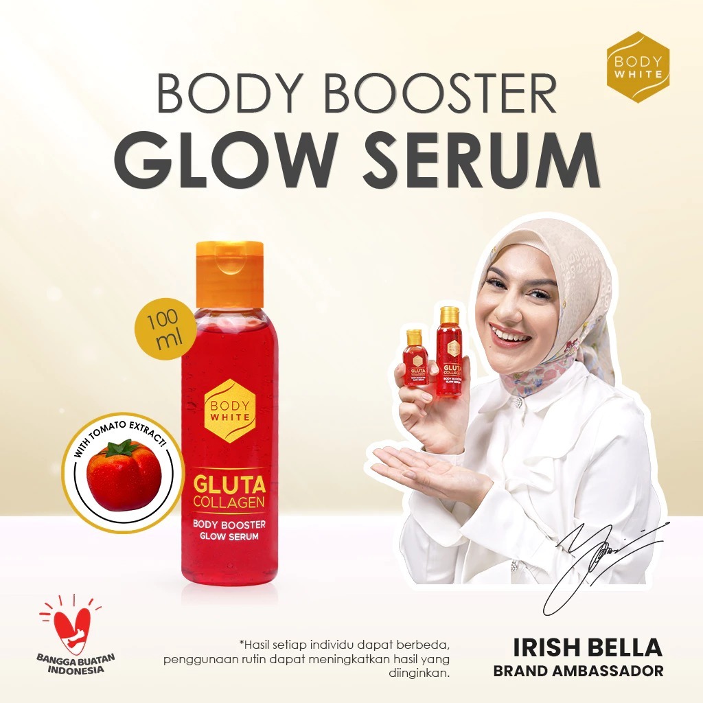 Body White Collagen Gluta Collagen Body Booster Glow Serum 30ml | BODY WHITE GLUTA COLLAGEN SERUM 30