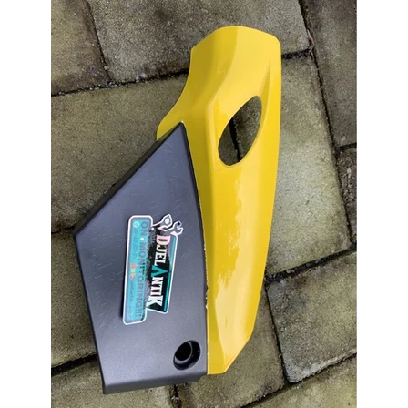 BOK AKI YAMAHA FIZ R COVER AKI FIZR TUTUP AKI FIZ VEGA LAMA WARNA KUNING