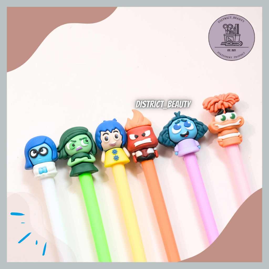 

PULPEN GEL INSIDE OUT PEN GEL BOLPEN KARAKTER EMOJI EKSPRESI LUCU PULPEN KARAKTER INSIDE OUT LUCU TERMURAH