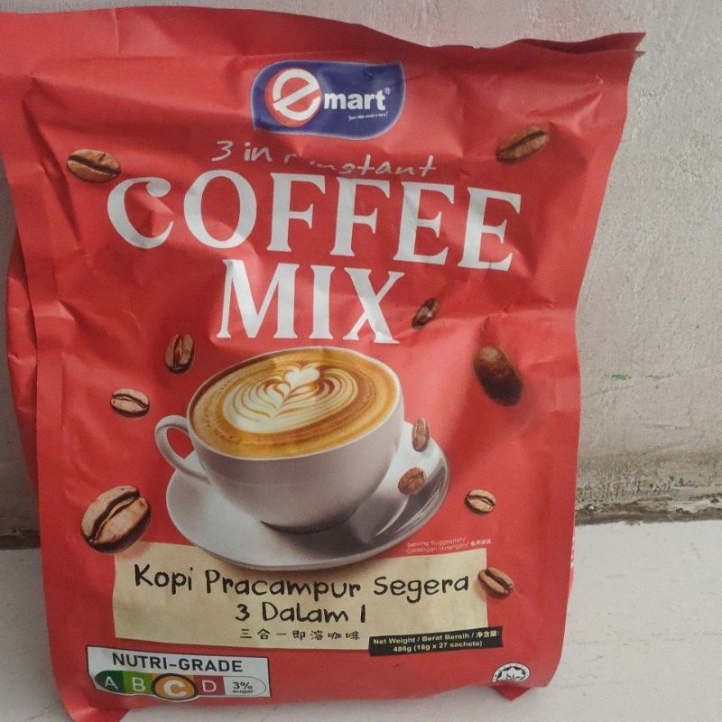 

Coffee Mix 3in1 Kopi Instan Pracampur Segera 3 in 1