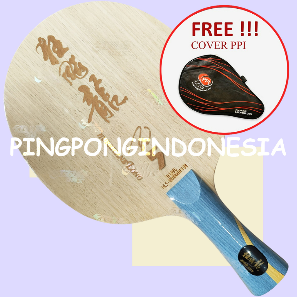 DHS Hurricane MaLong 5 - Blade Kayu Pingpong Tenis Meja Bat Bet V 5 Ma Long Kayu TenisMeja Long5