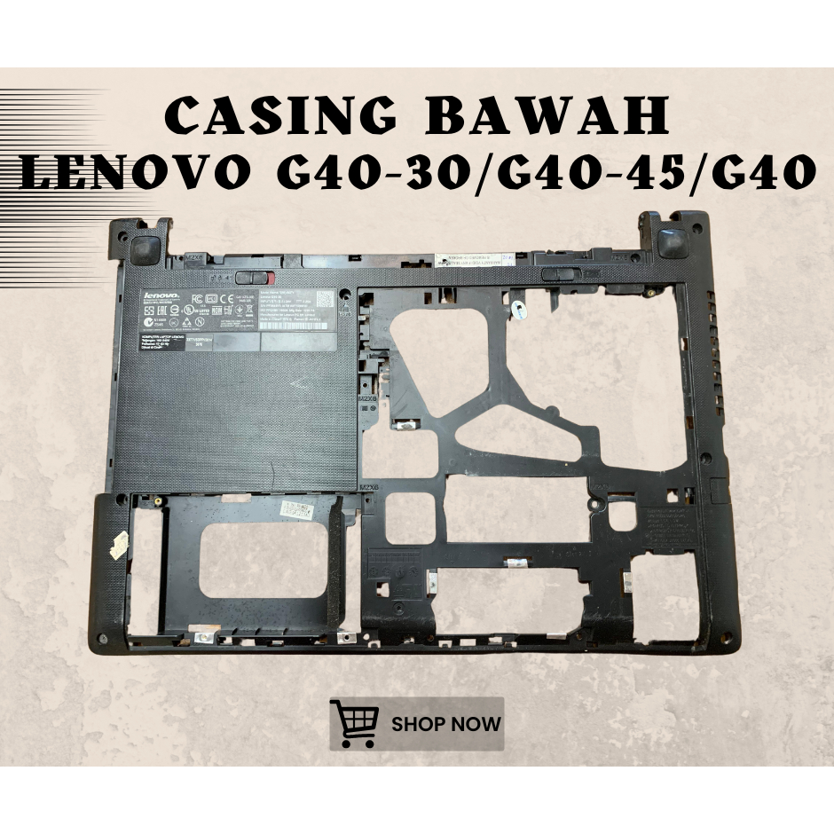 CASING BAWAH LAPTOP LENOVO G40-30 / G40-45 / G40-80