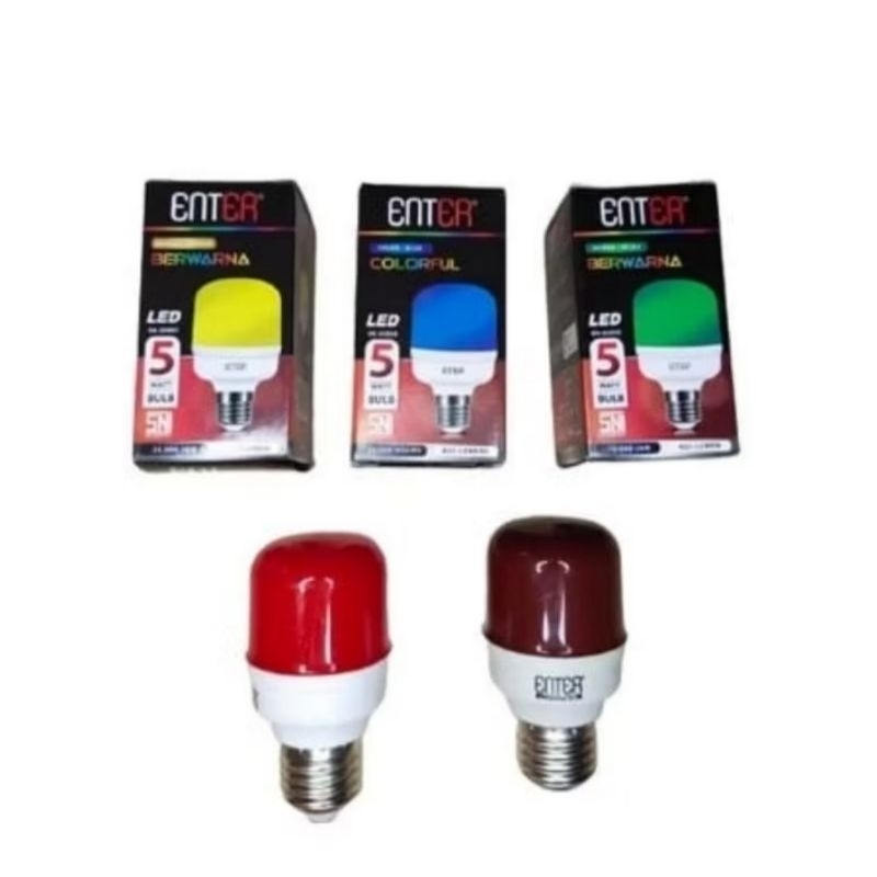 Lampu led warna kuning / biru / hijau / merah / ungu