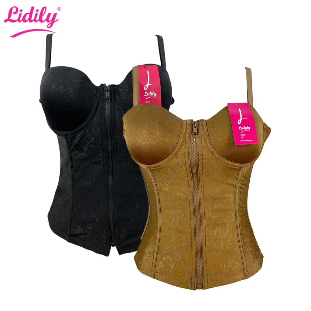 Lidily - Longtorso SK3004 Jumbo | Kamisol Murah Renda Premium Corset Bra Pelangsing Dalaman Kebaya |