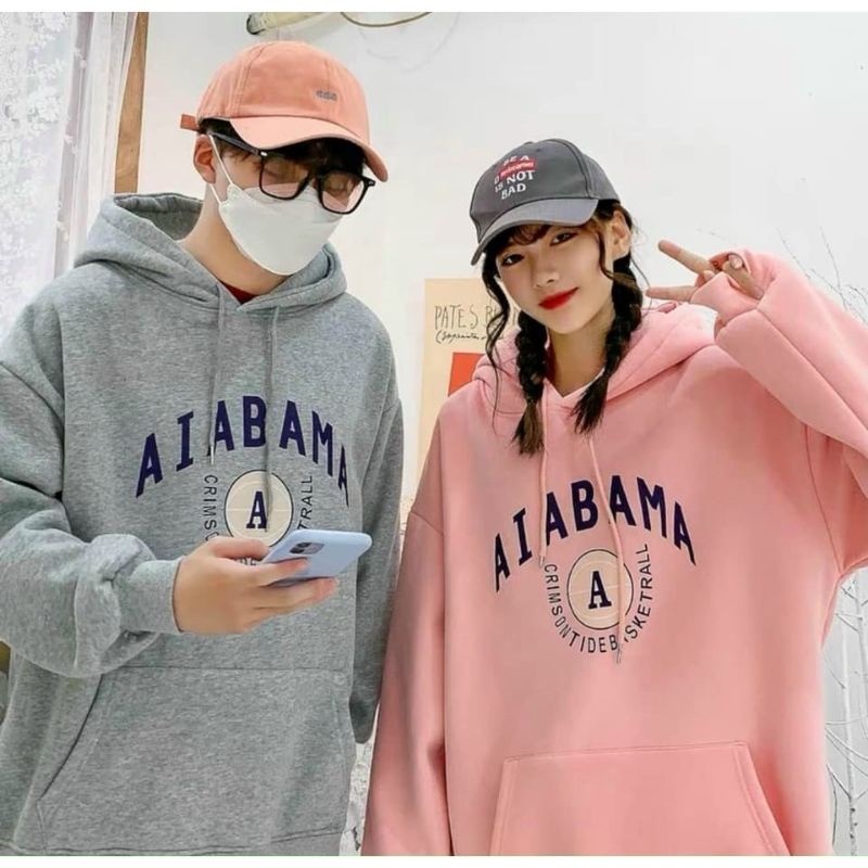 S - XXXXXL(6XL) HOODIE ALABAMA Hoodie Oversize jumbo Couple Pria Wanita Wear Sweatshirt Loose Oversi